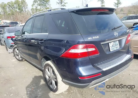 2012 Mercedes-Benz Ml 350 4Matic из США, поврежденный, VIN 4JGDA5HB5CA032034